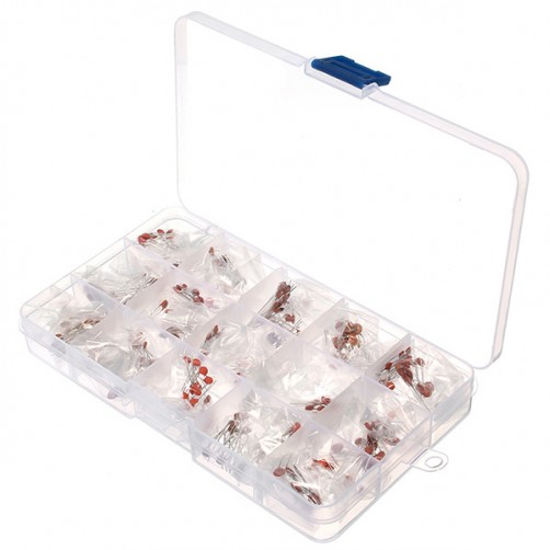 300 Pcs 2pF-0.1F Ceramic Capacitors Kit