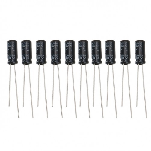 120pcs 12 Values Commonly Used Electrolytic Capacitors Meet Lead Free Standard