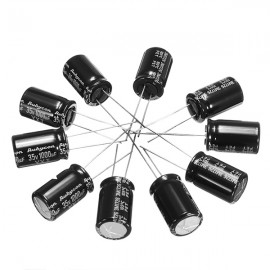 10 PCS 35V 1000UF Multirotor FM Series Capacitors 12.5x25mm