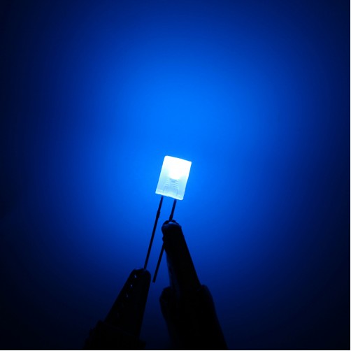 100Pcs 2x5x7mm 2.8-3V Square Blue LED Light Emitting Diode