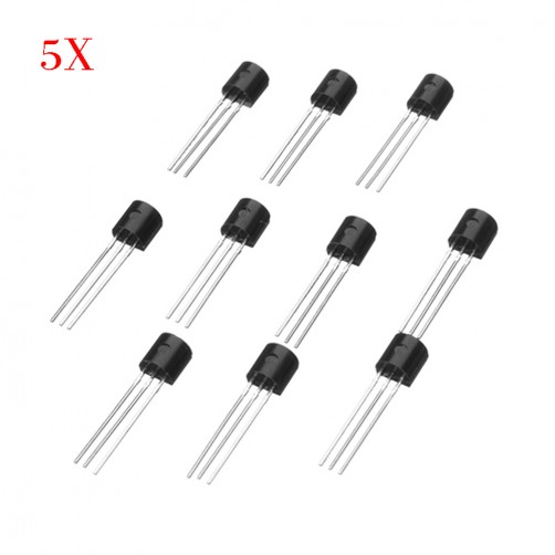 50Pcs TO-92 Triode Transistor BC547 BC557 NPN PBP Low Power Transistors