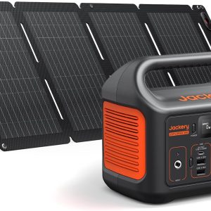 Jackery Solar Generator 300 and 40W Solar Panel,292Wh,300W AC